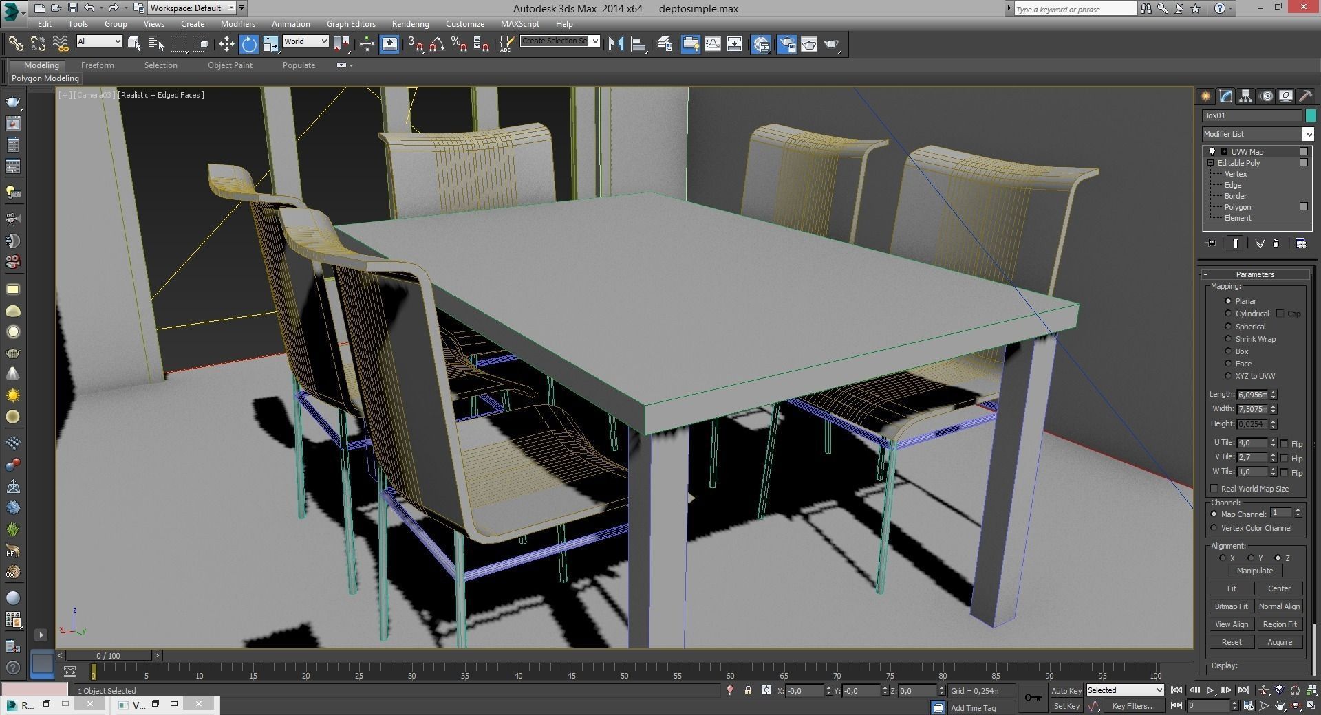 Interior House full modeled 3D model_5