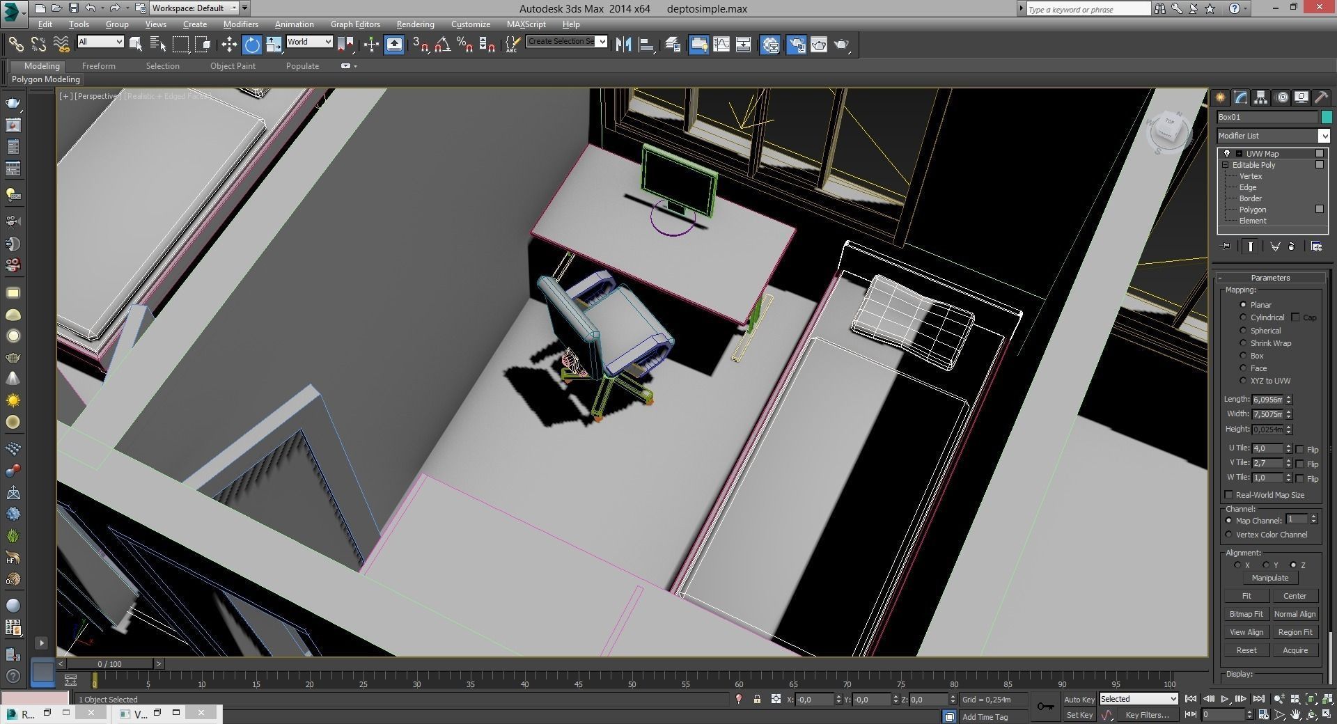 Interior House full modeled 3D model_4