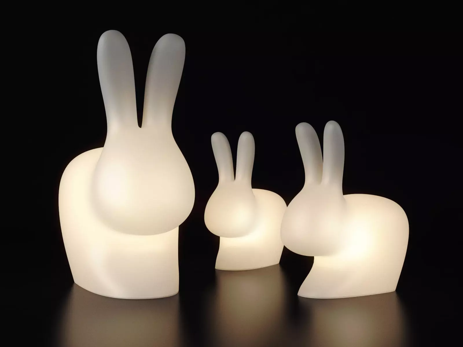 Rabbit Lamps Free 3D model_0
