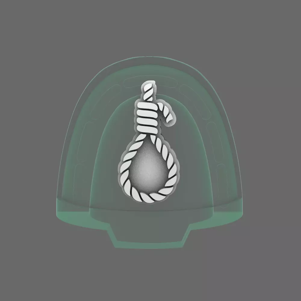 Hangmen V10B Shoulder Symbols 3D print model