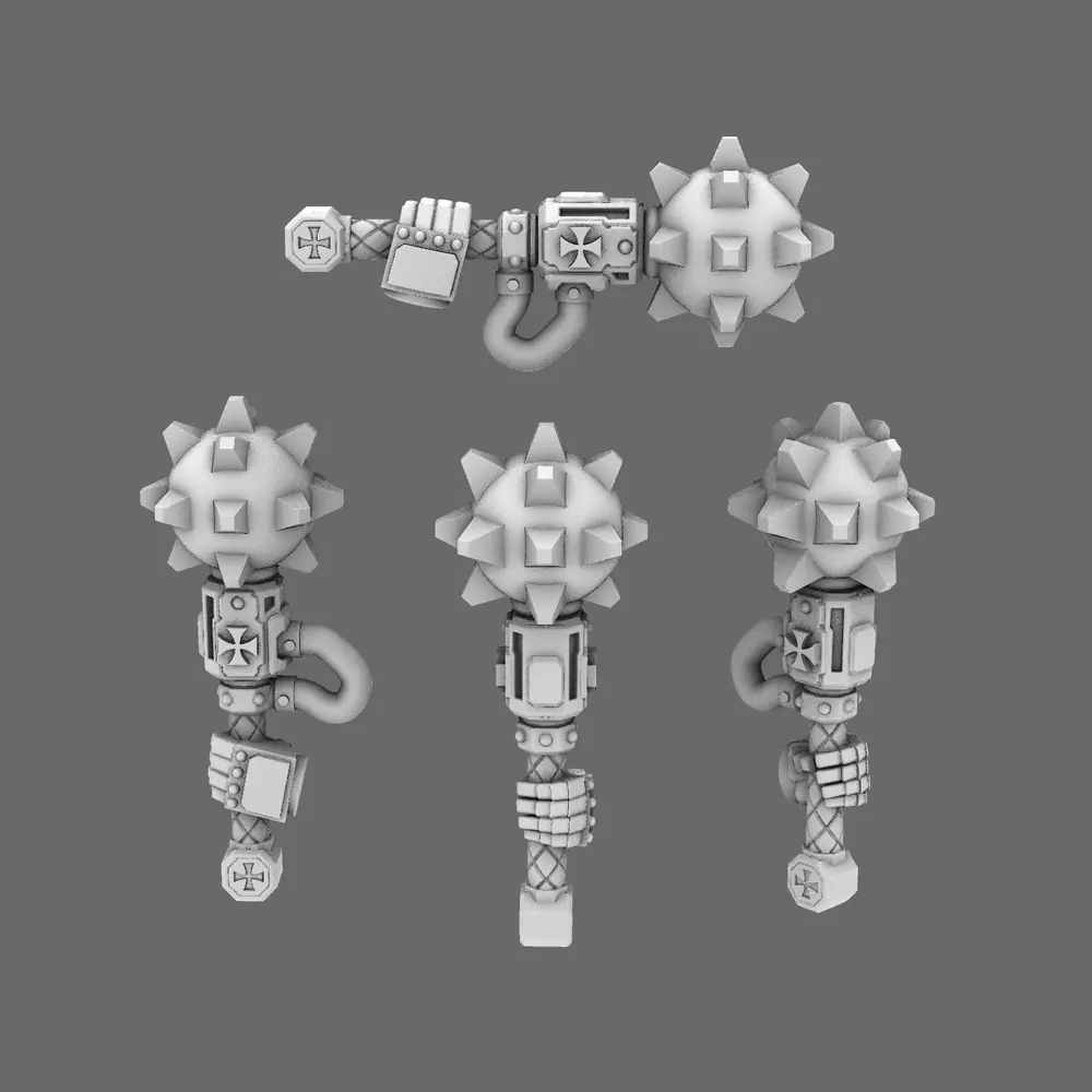 Crusader Knights Shock Bashers LEFT 3D print model