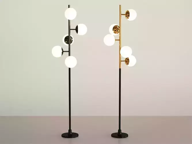 Cherries Floor Lamp Free 3D model
