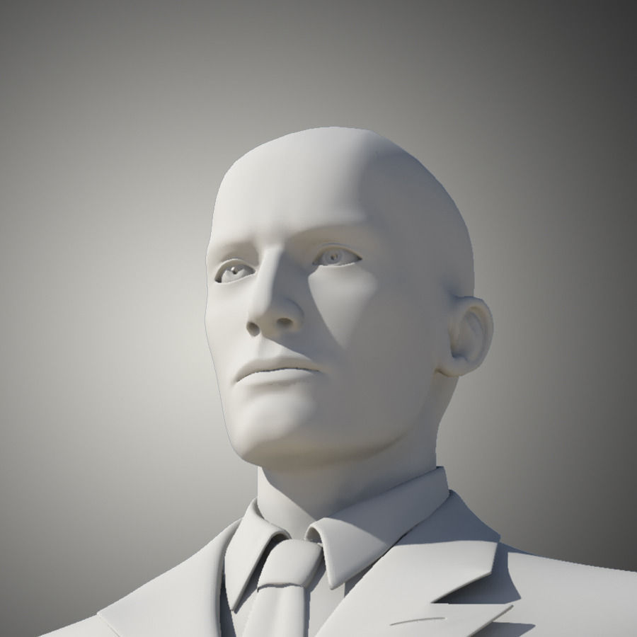 Man in Suit 3D model_30
