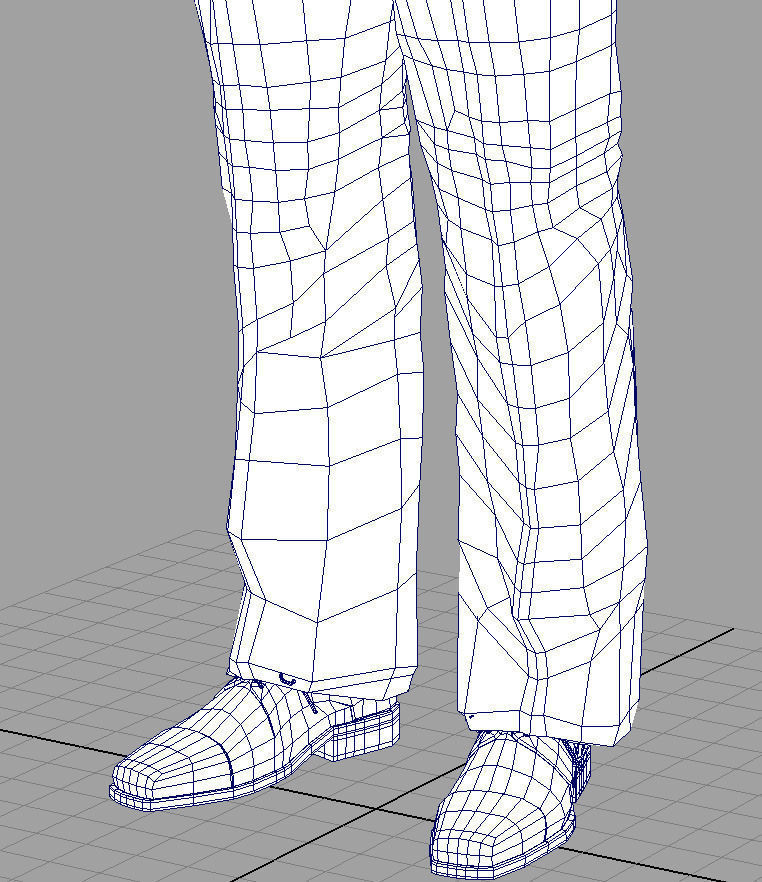 Man in Suit 3D model_24