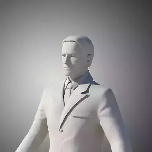 Man in Suit 3D model