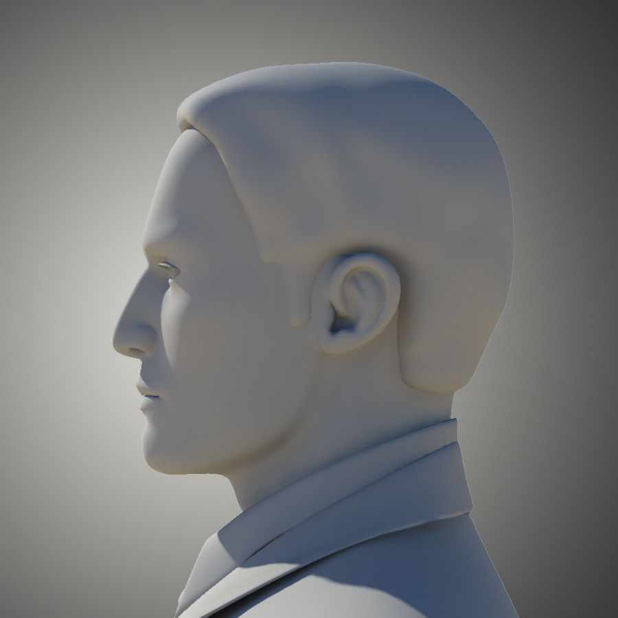 Man in Suit 3D model_7