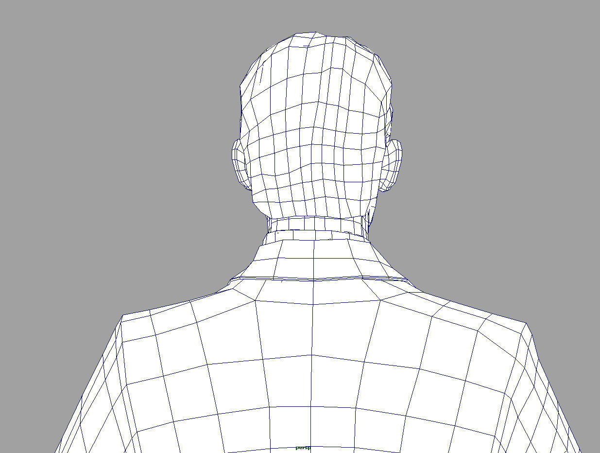 Man in Suit 3D model_19