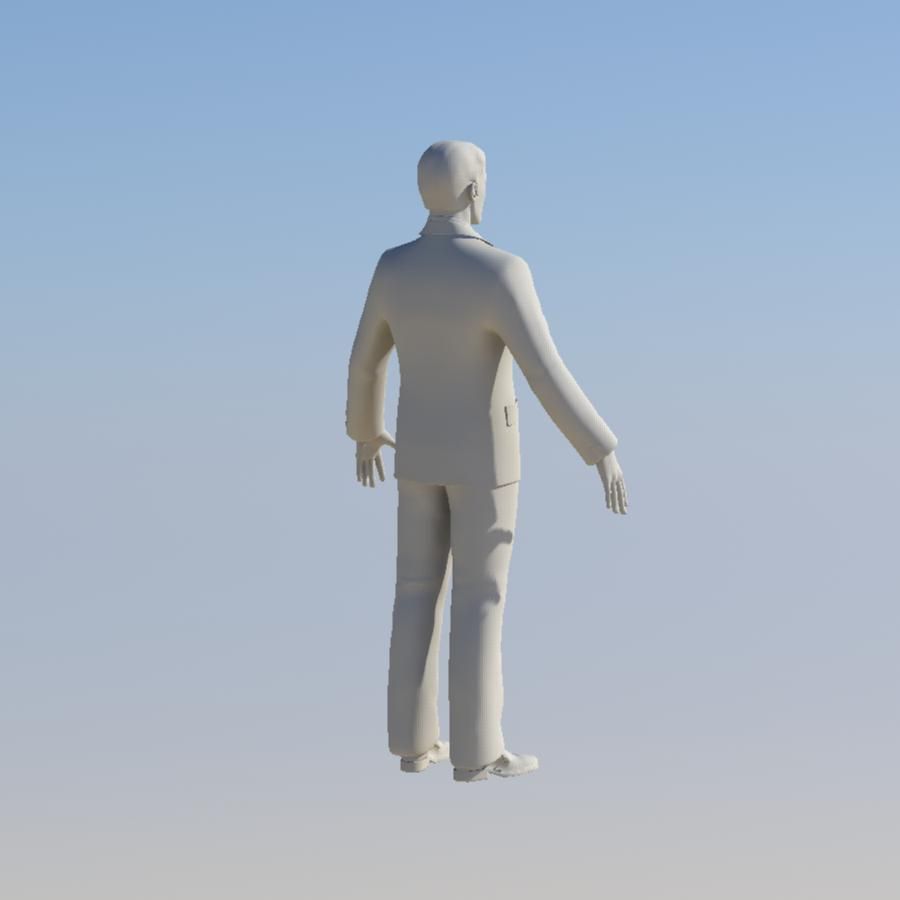 Man in Suit 3D model_36