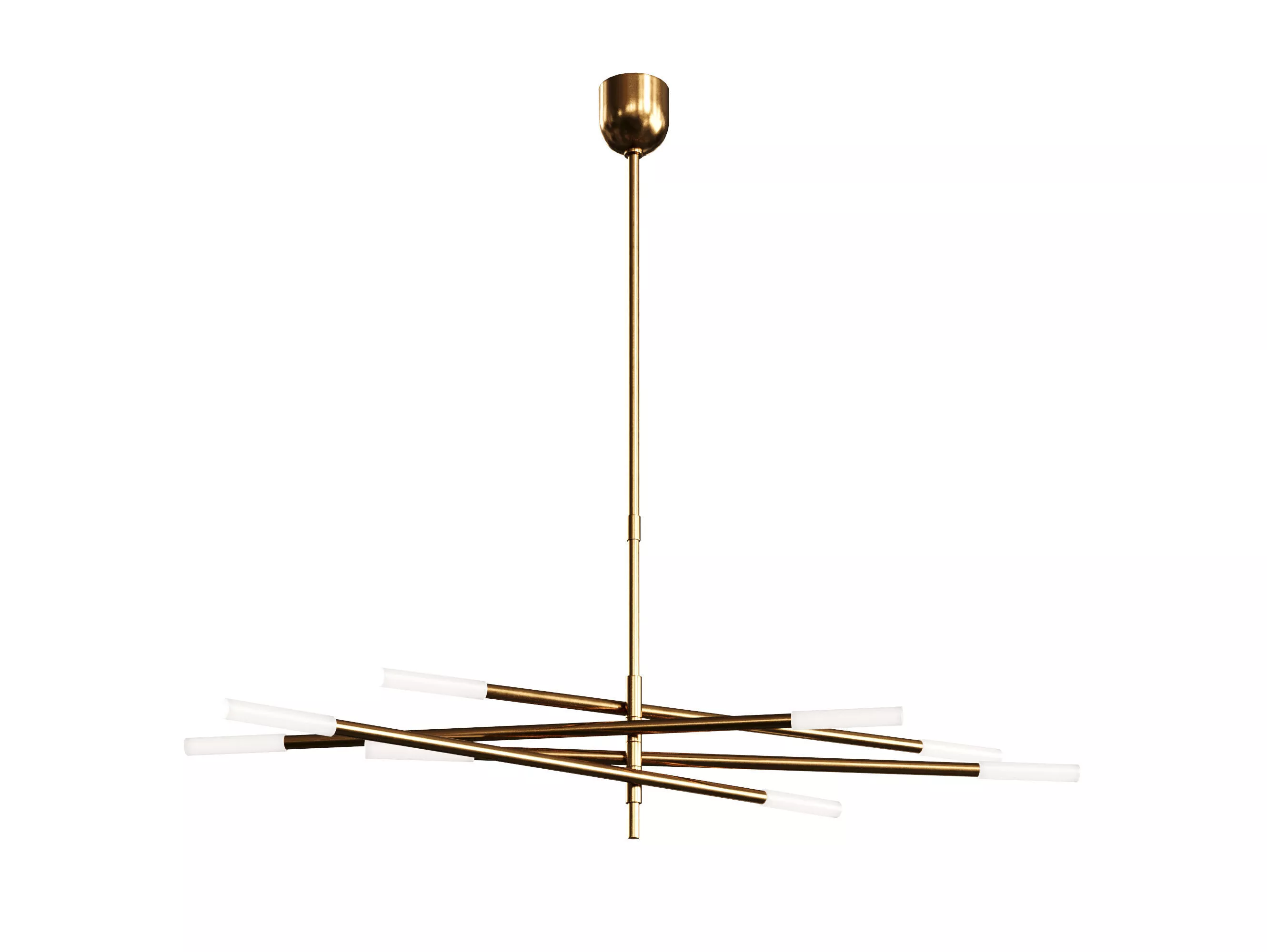 Rousseau Grande Eight Light Chandelier by Visual Comfort 3D model