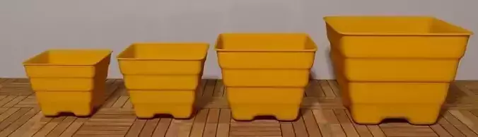 3D Printable Plant Pots