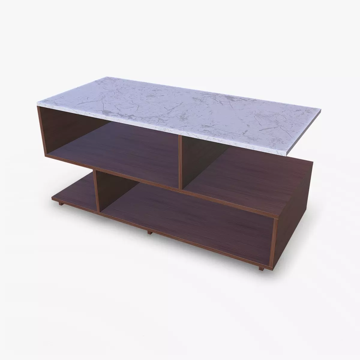 Coffee Table Low-poly PBR Free low-poly 3D model