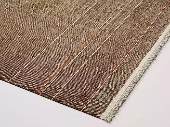 Argali rug with stripe