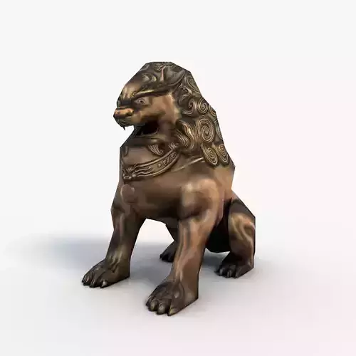 Chinese guardian lion