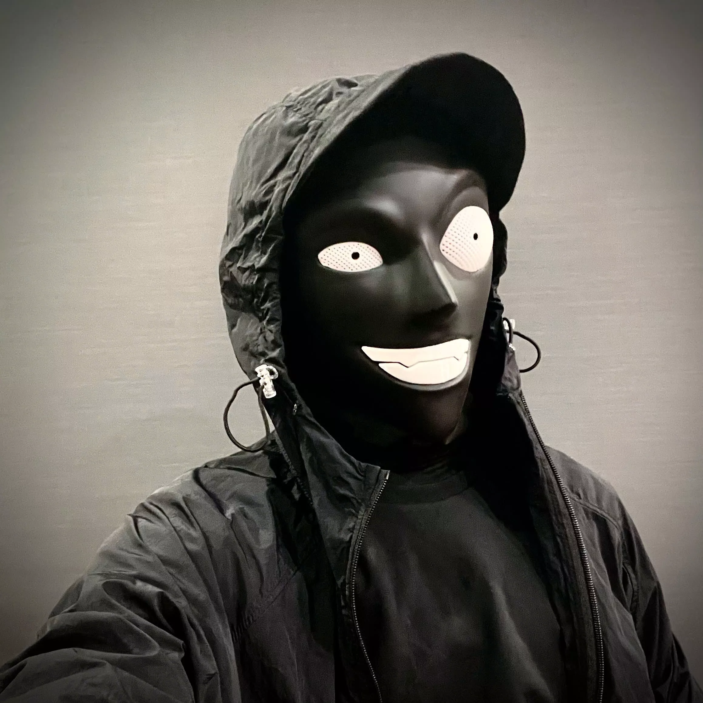 Black Shadow Mask - The Culprit - Detective Conan Anime Cosplay 3D print model