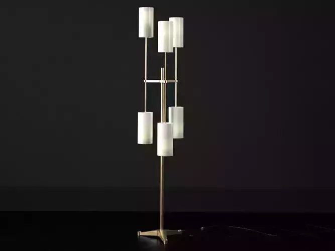 Pugil Floor Lamp 3D model