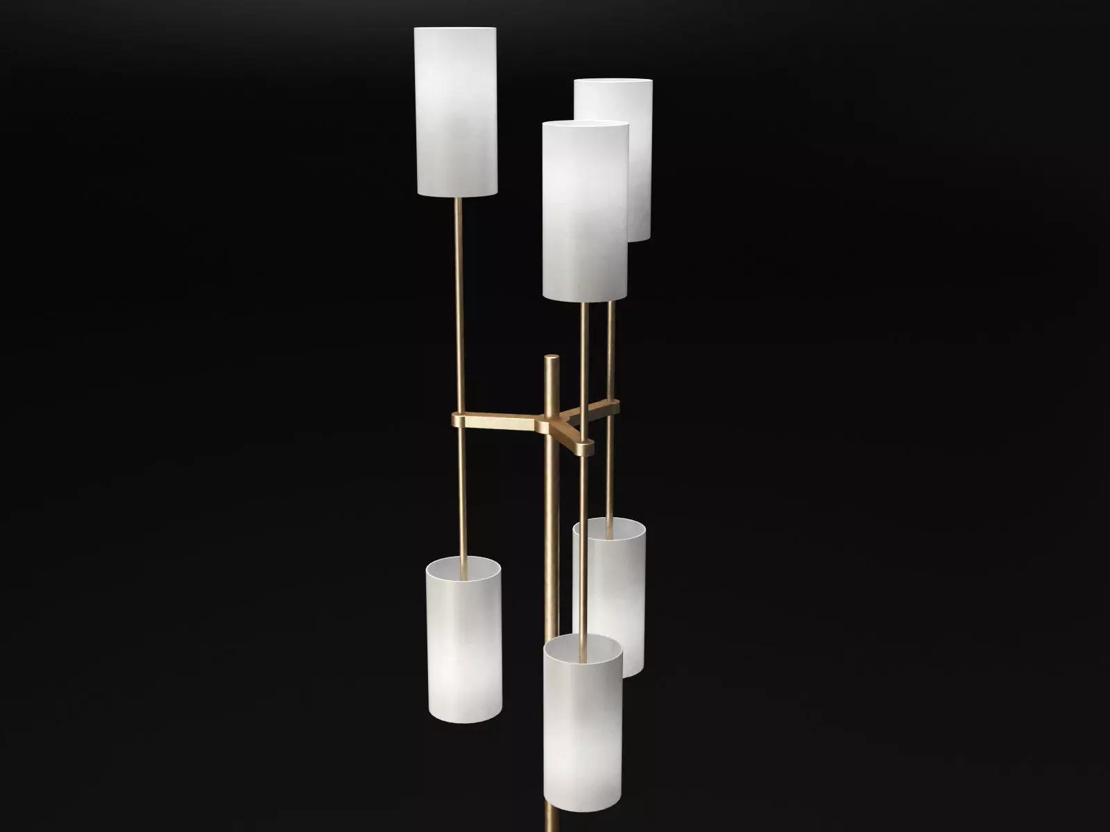 Pugil Floor Lamp 3D model_2
