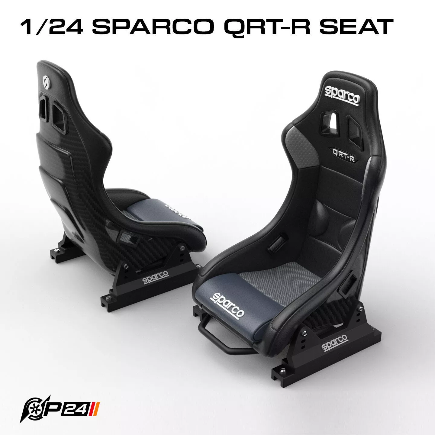 1-24th SPARCO QRT-R seat 3D print model