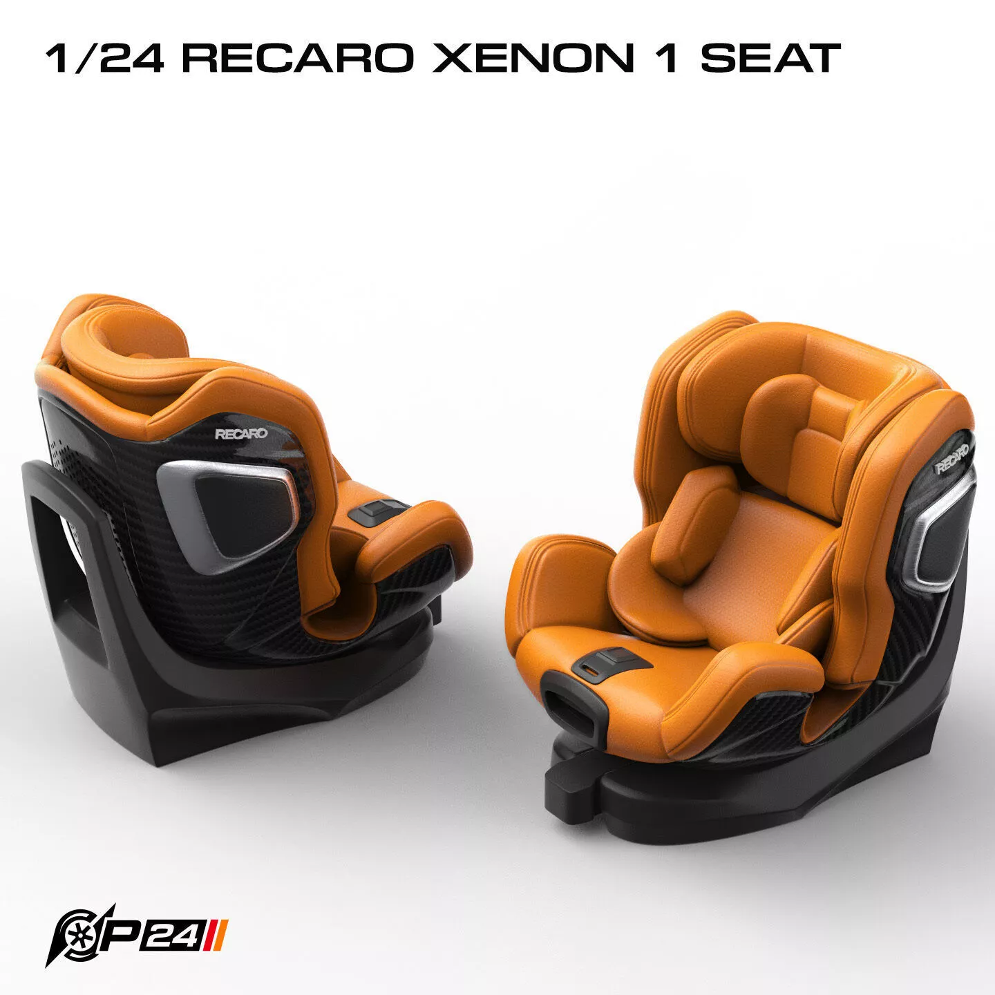 1-24th RECARO XENON 1 seat 3D print model