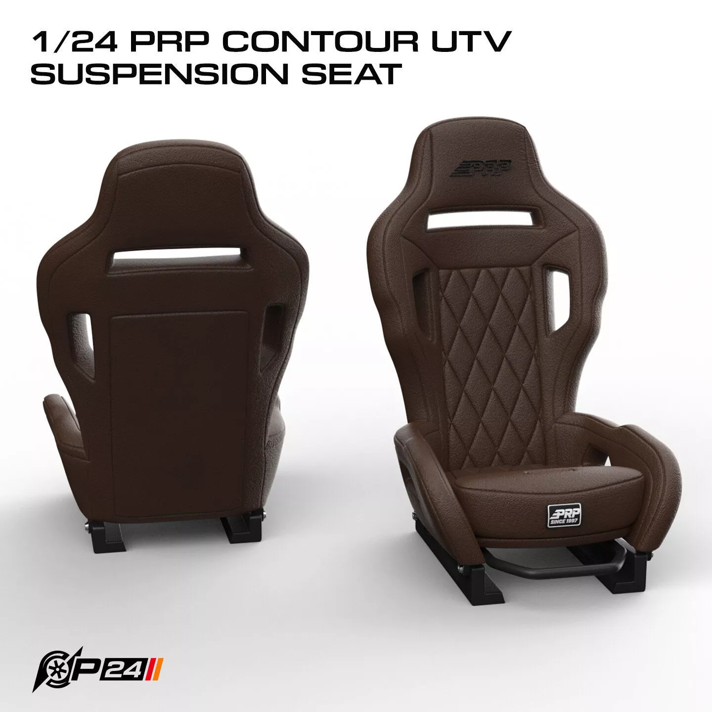 1-24th PRP Contour UTV Suspension seat 3D print model