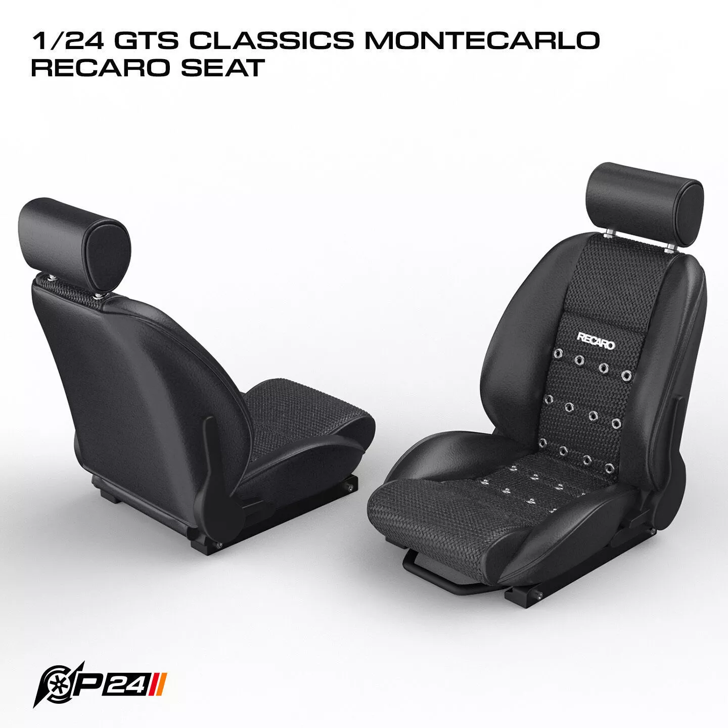 1-24th GTS CLASSICS MonteCarlo Recaro seat 3D print model