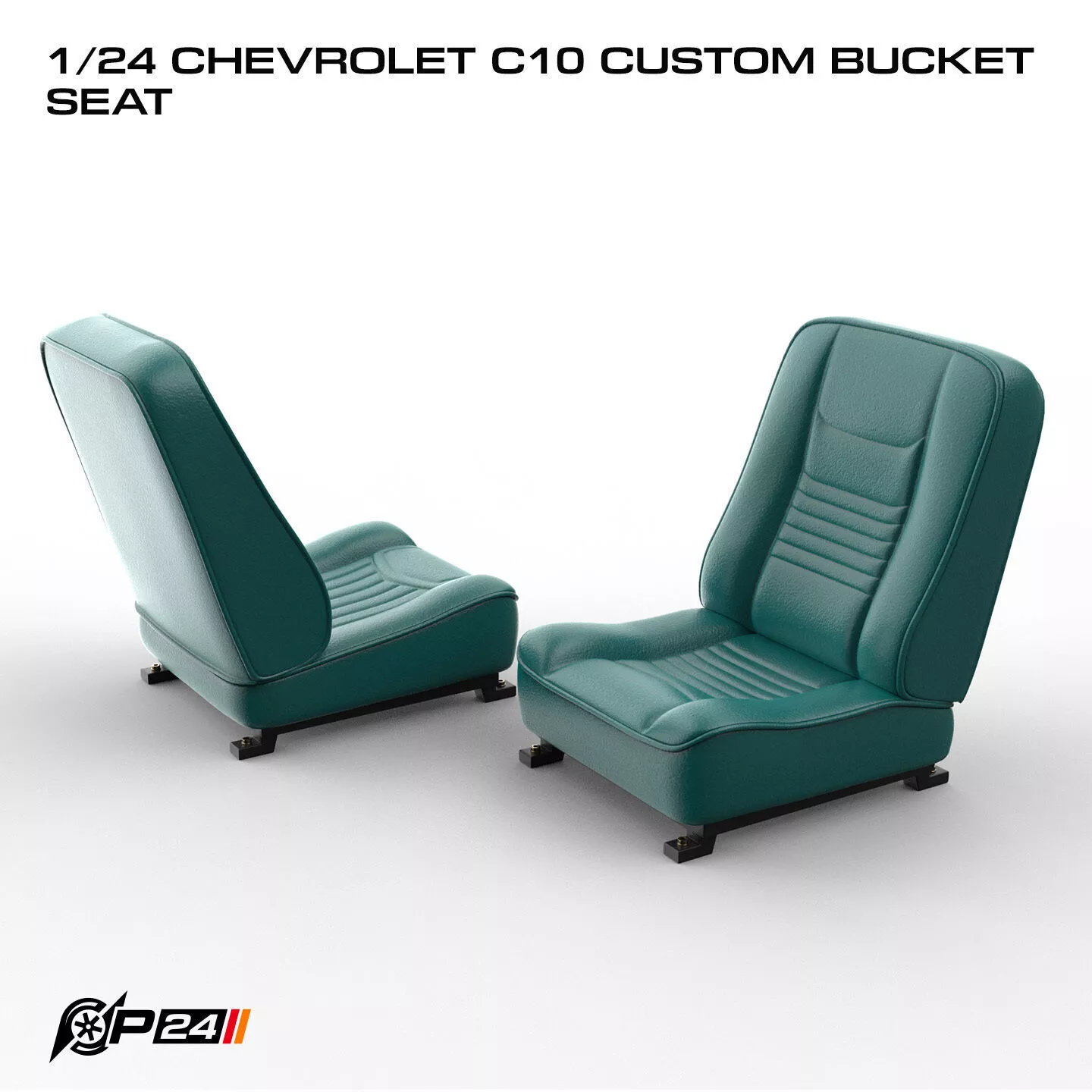 1-24th Chevrolet C10 Custom Bucket seat 3D print model