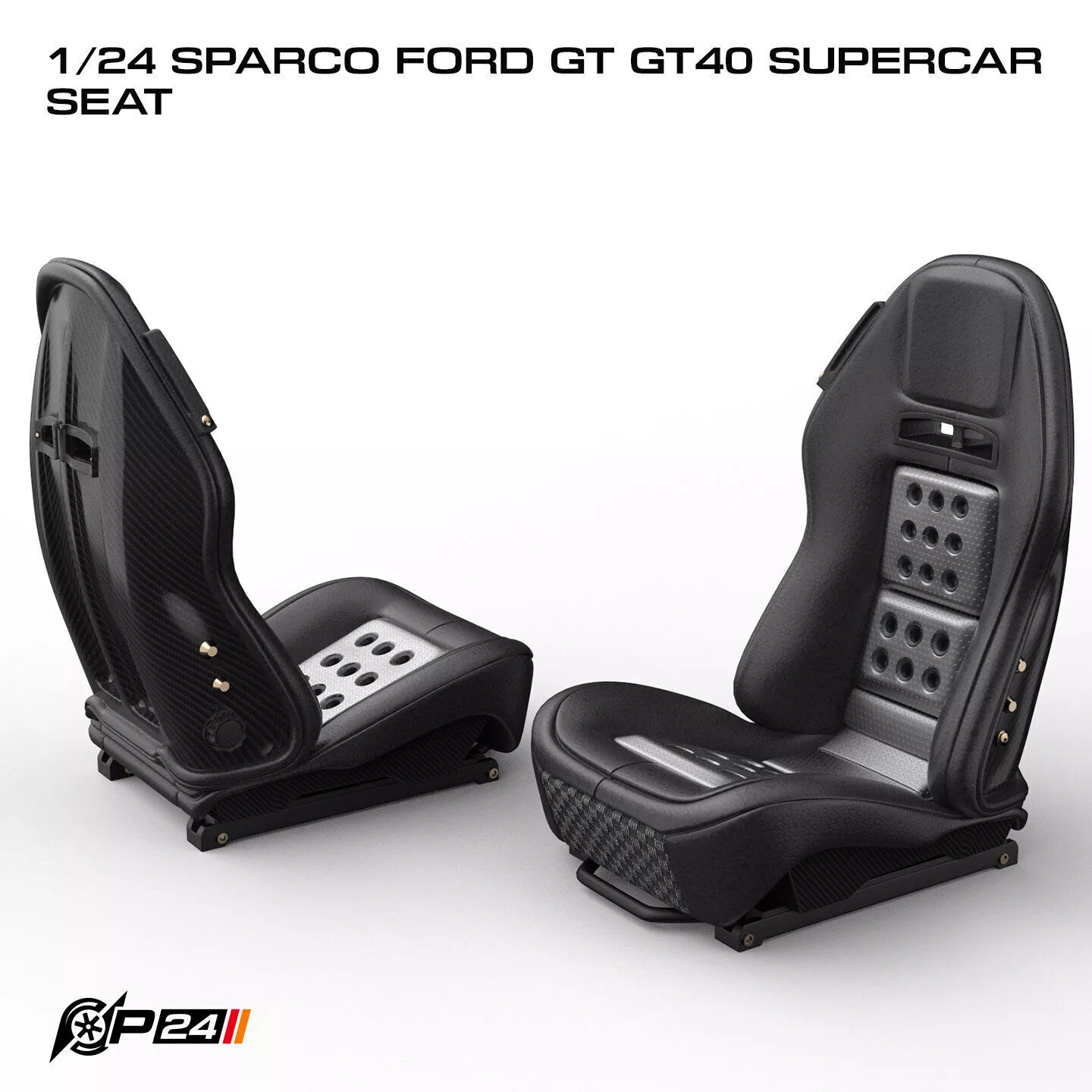 1-24th SPARCO FORD GT GT40 SUPERCAR seat 3D print model