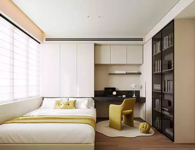 Kids Bedroom 3D Model SketchUp s3d warehouse 3D model