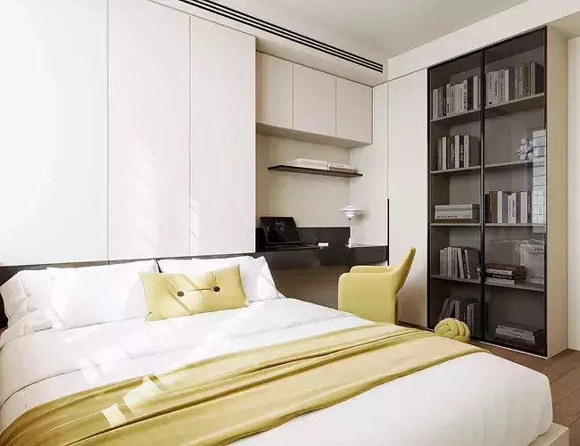 Kids Bedroom 3D Model SketchUp s3d warehouse 3D model 4