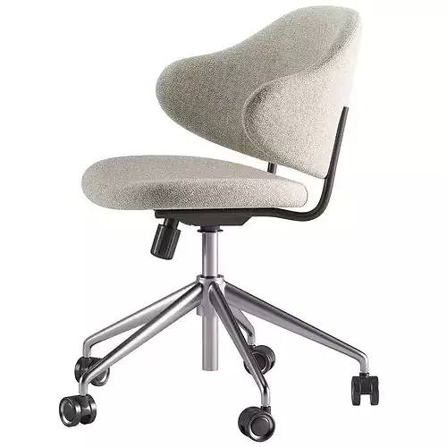 Bassi Office Chair 3D model 6