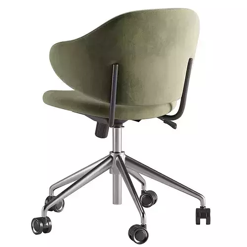 Bassi Office Chair 3D model 5