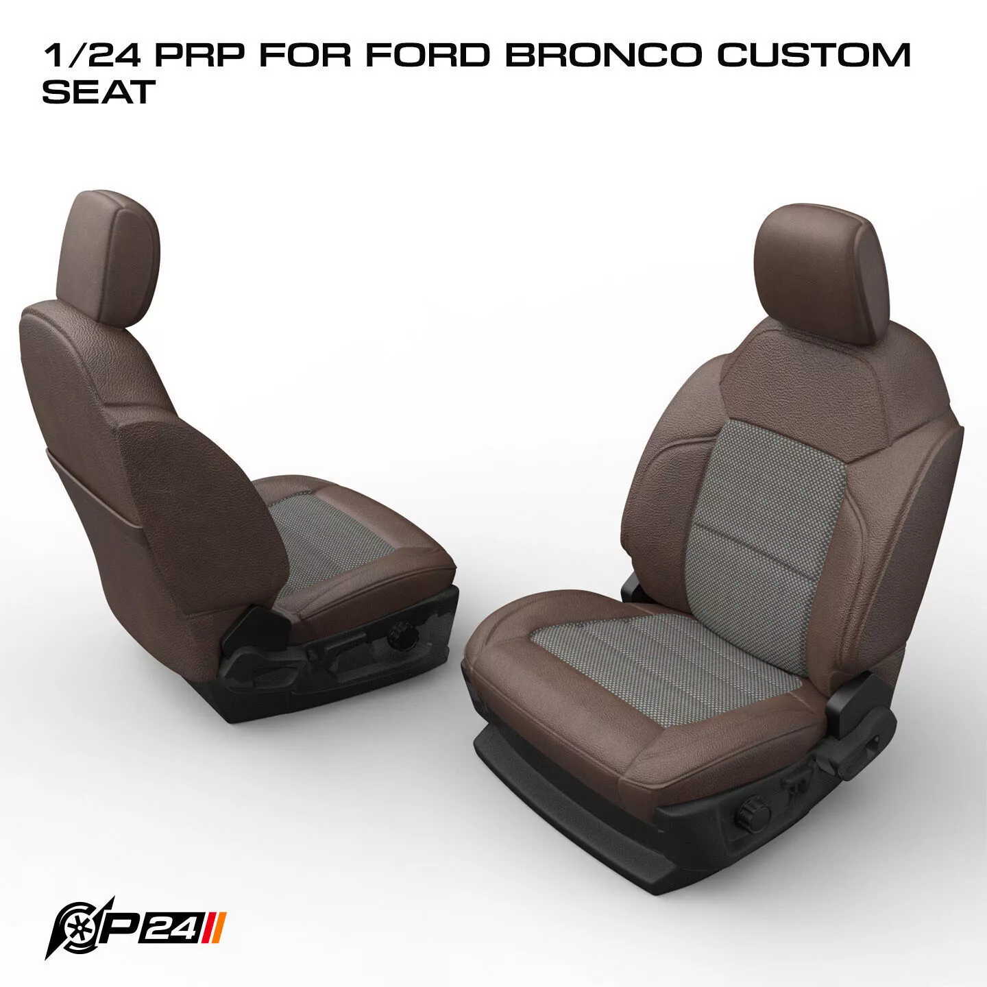 1-24th PRP for Ford Bronco Custom seat 3D print model