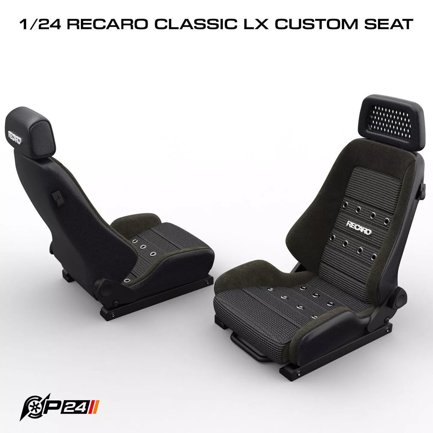 1-24th Recaro Classic LX Custom seat 3D print model