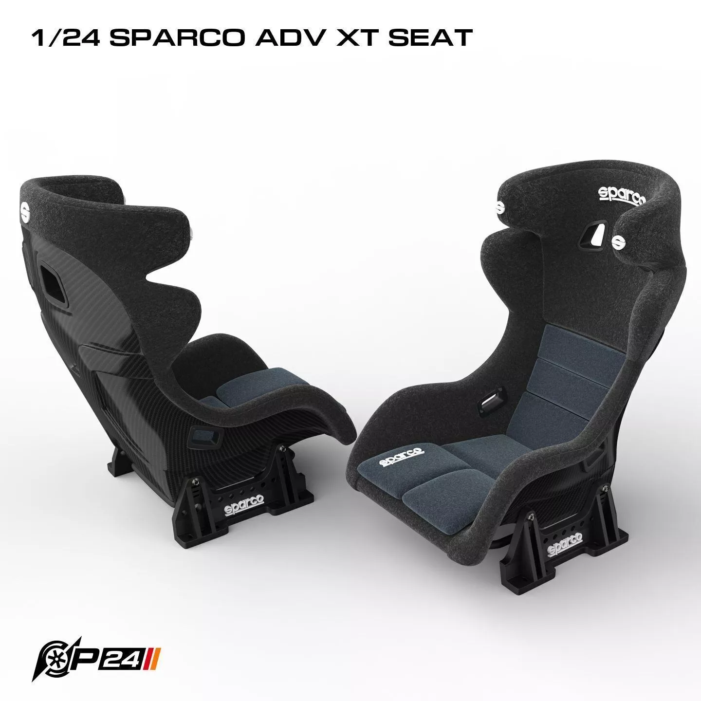 1-24th SPARCO ADV XT Seat 3D print model