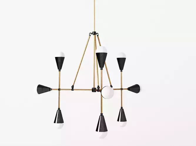 Triad 9 pendant light