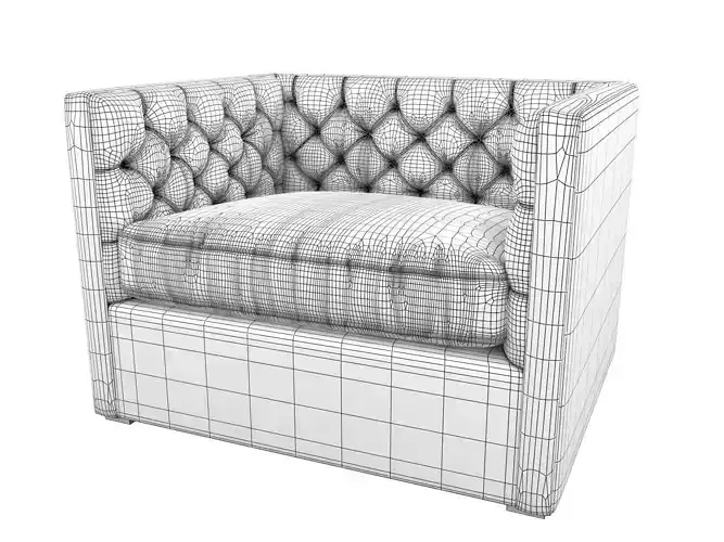 Mercer Tufted Club Chair
