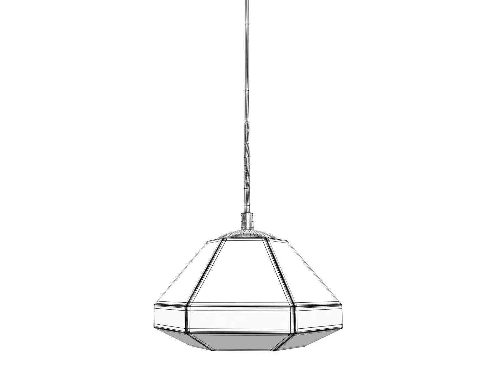 The Diamonte Pendant Lamp 3D model_6