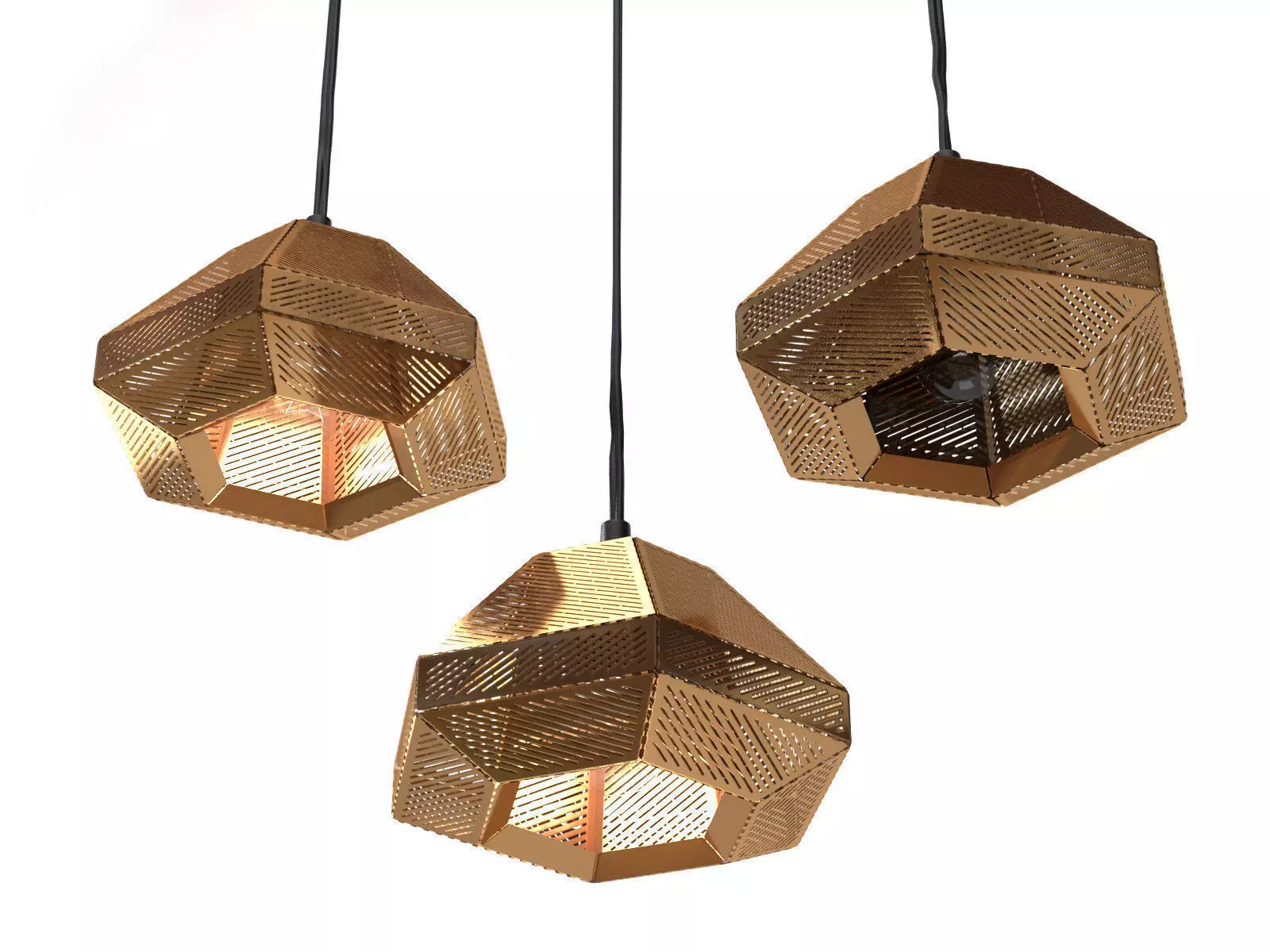 The Diamonte Pendant Lamp 3D model_5