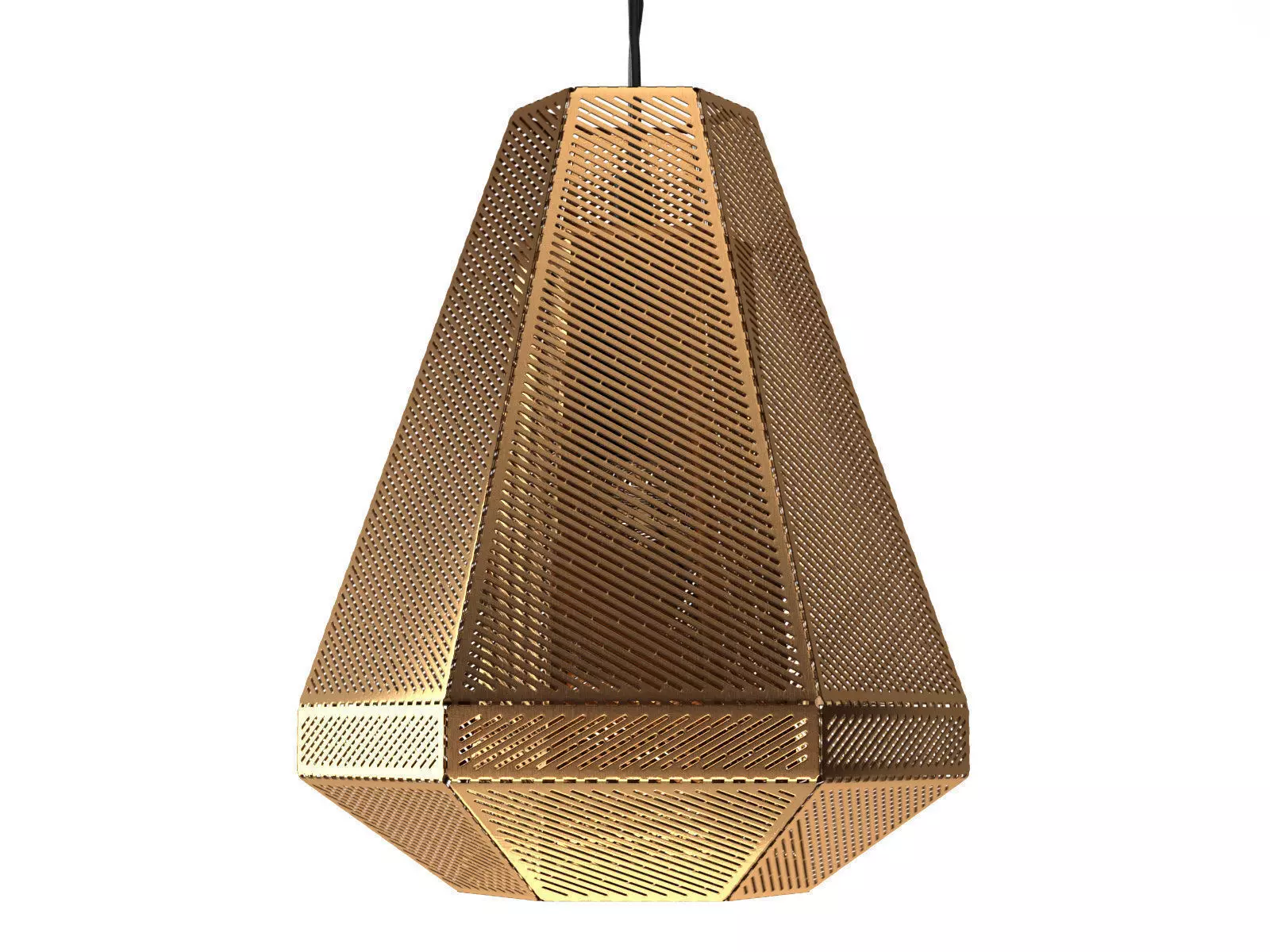 The Diamonte Pendant Lamp 3D model_1