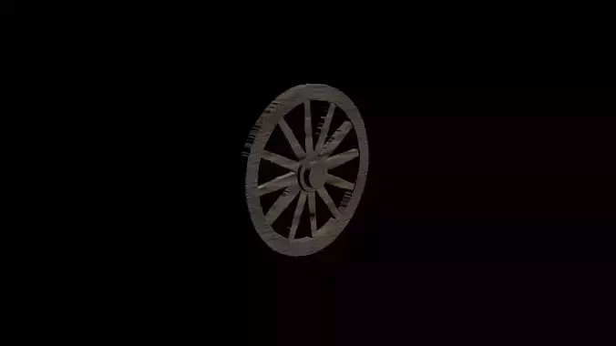 bullcart wheel Free 3D model