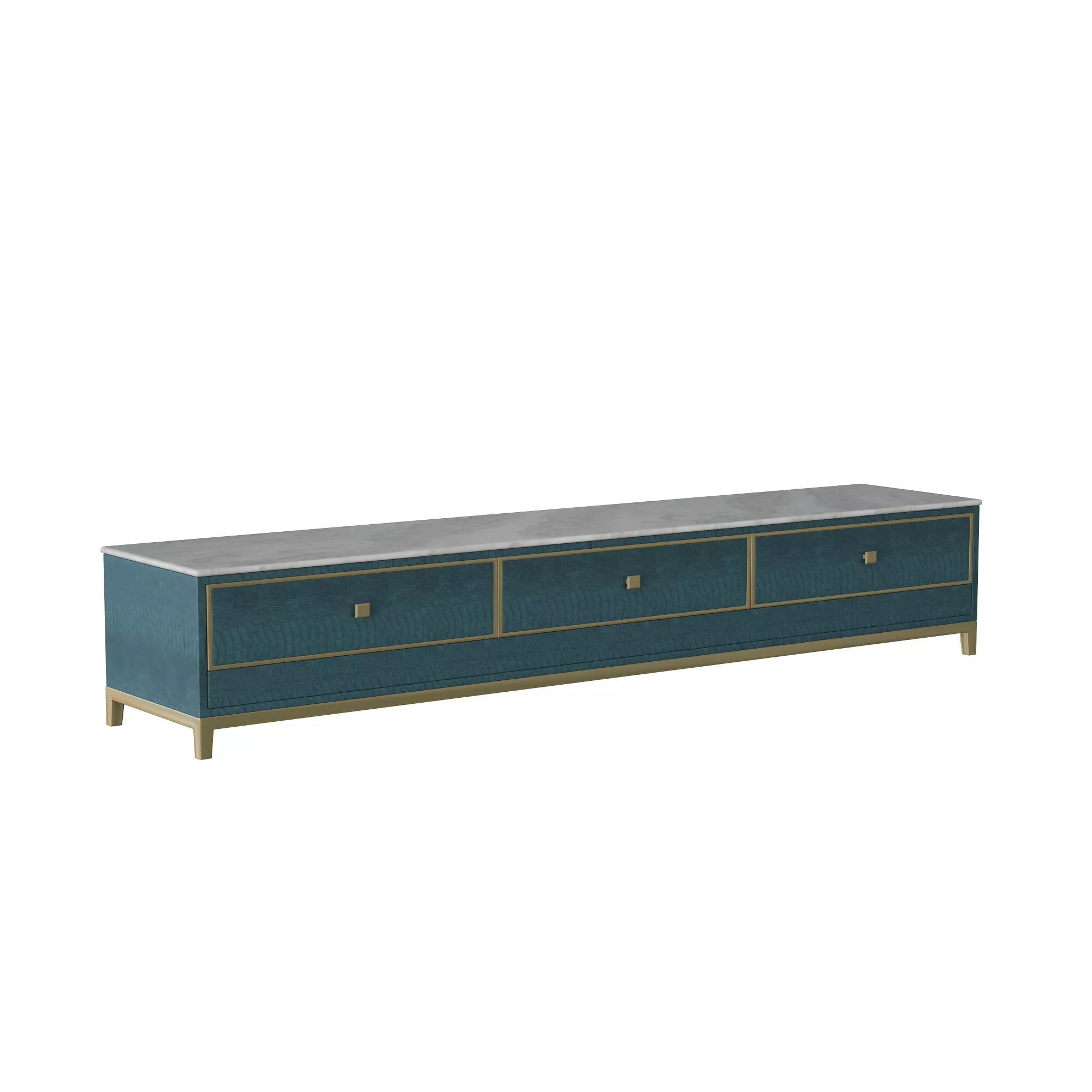 Minimalist TV Cabinet 3D Asset 3D model