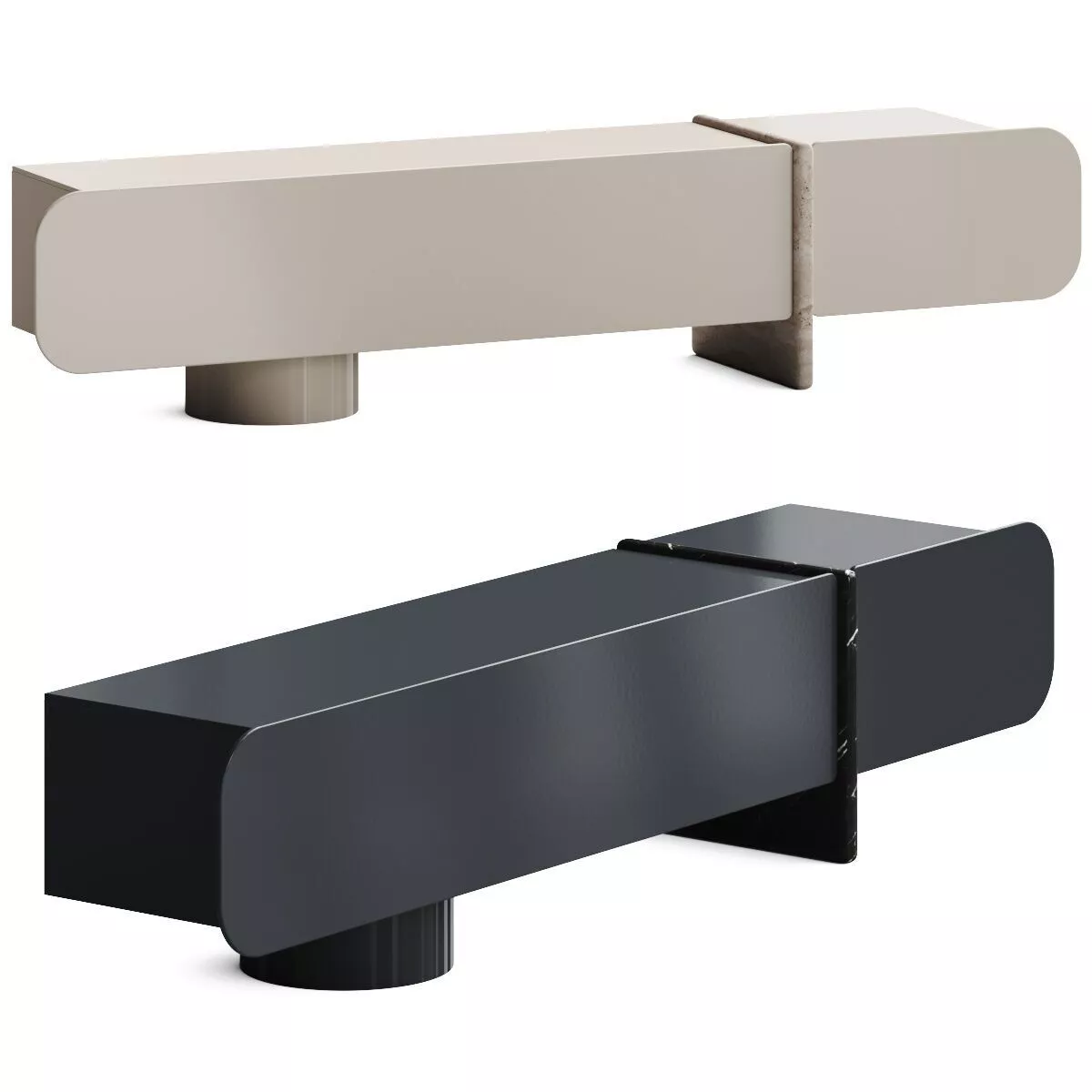 Ditre Italia Petra Sideboard 3D model