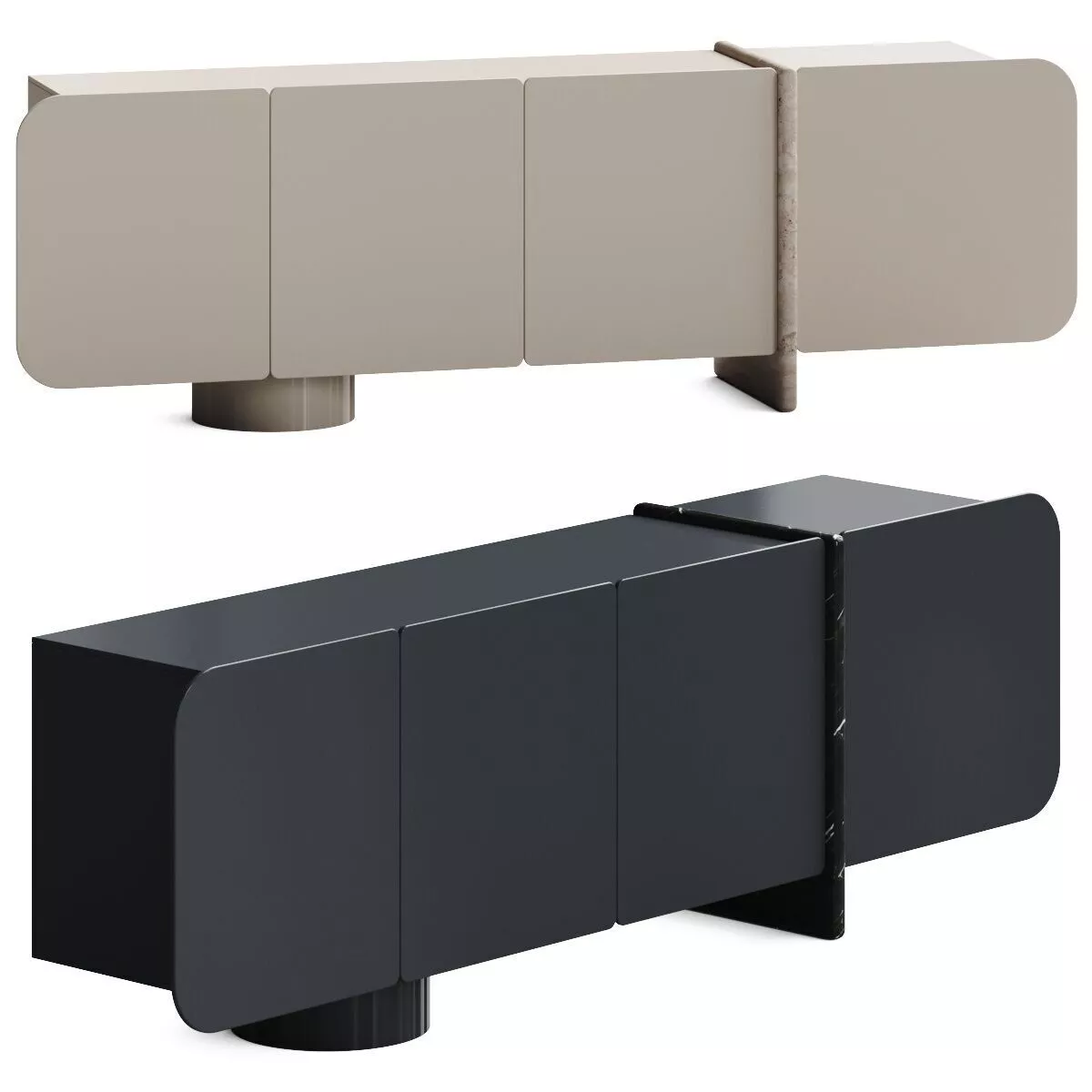 Ditre Italia Petra Sideboard 3D model