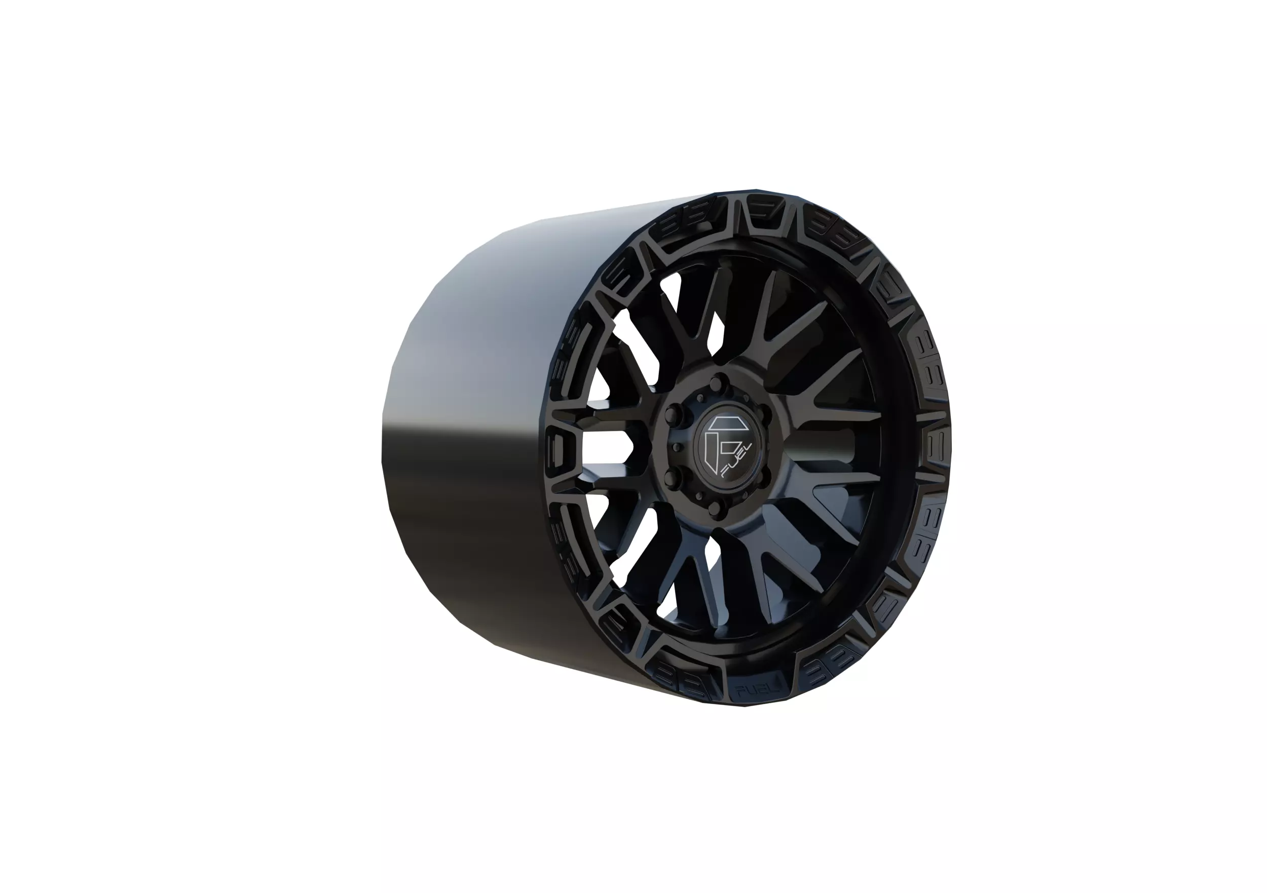 FUEL OFF-ROAD RAIL WHEEL 3D PRINT MODEL 3D print model