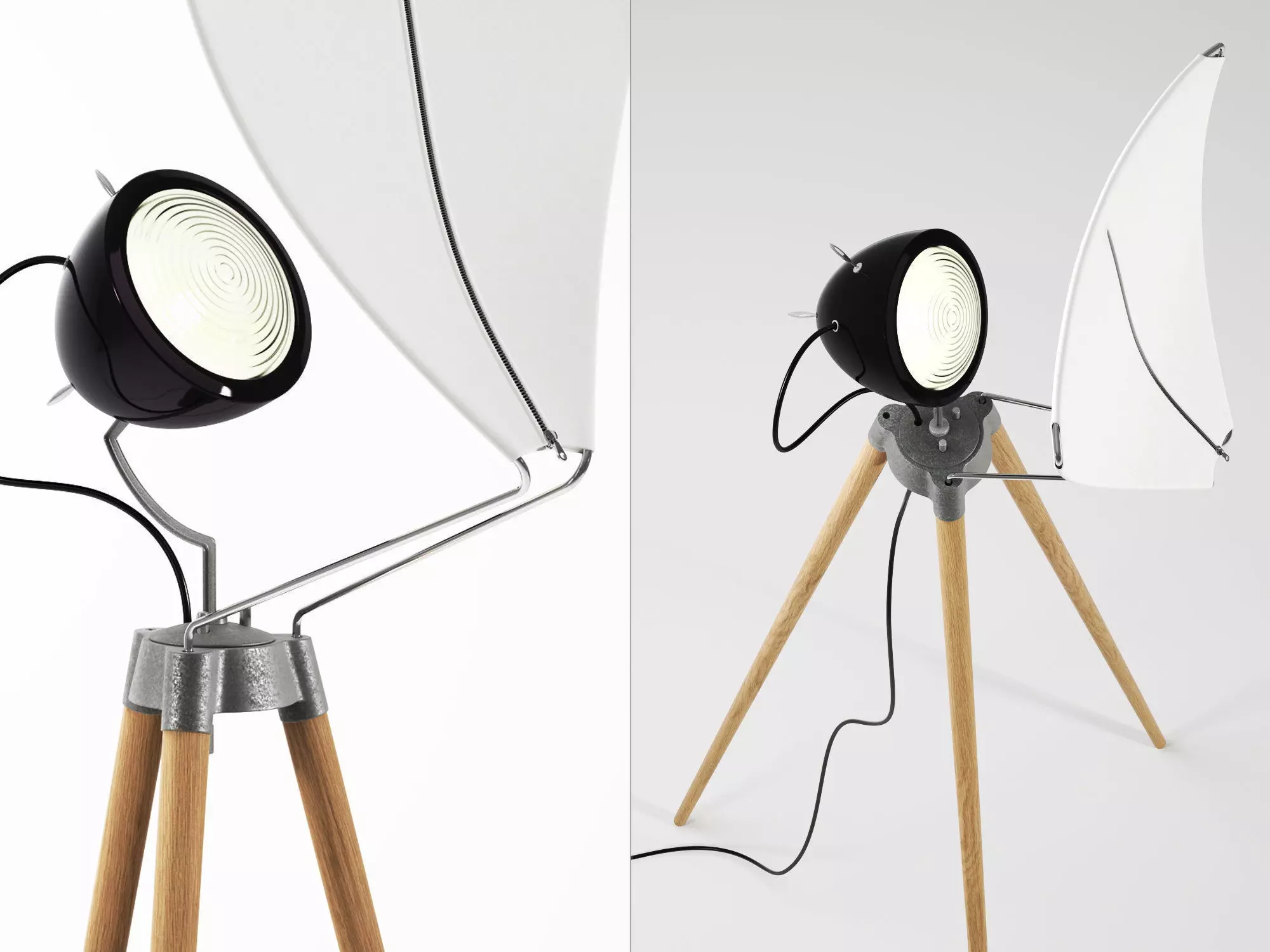 George Floor Lamp 3D model_1
