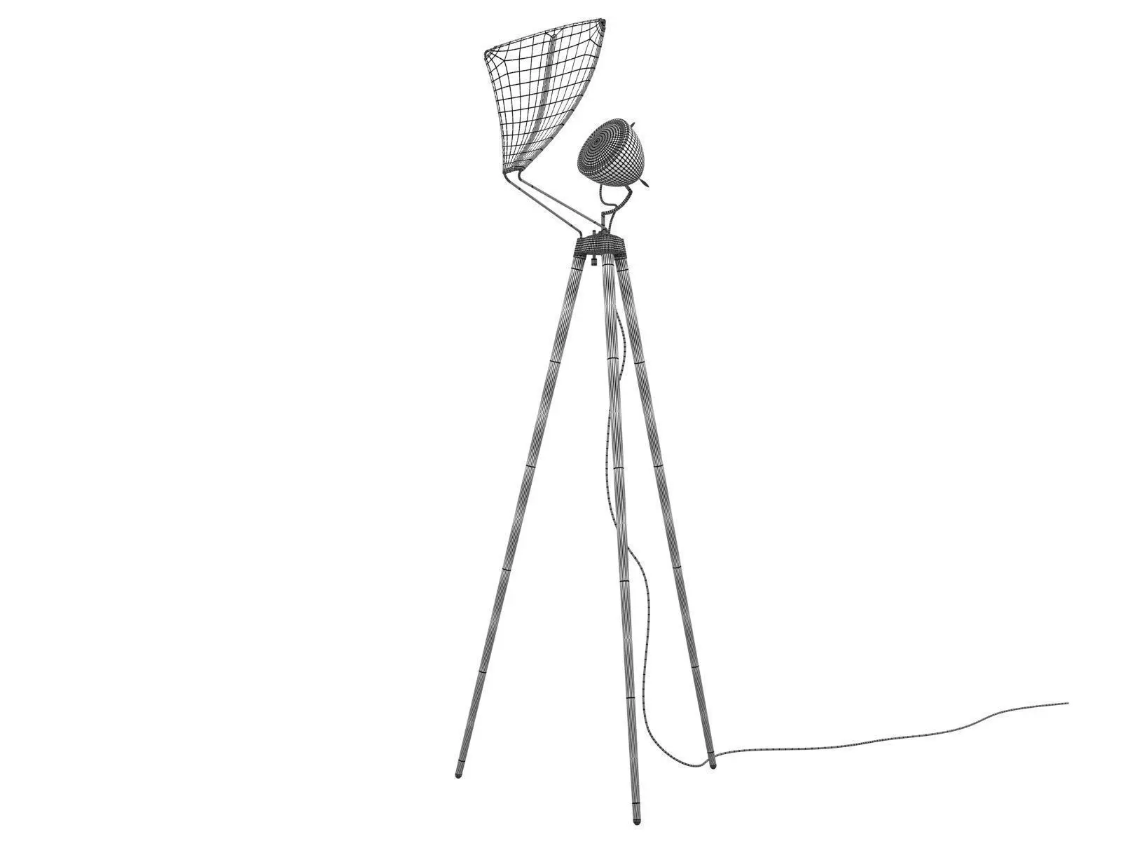 George Floor Lamp 3D model_4