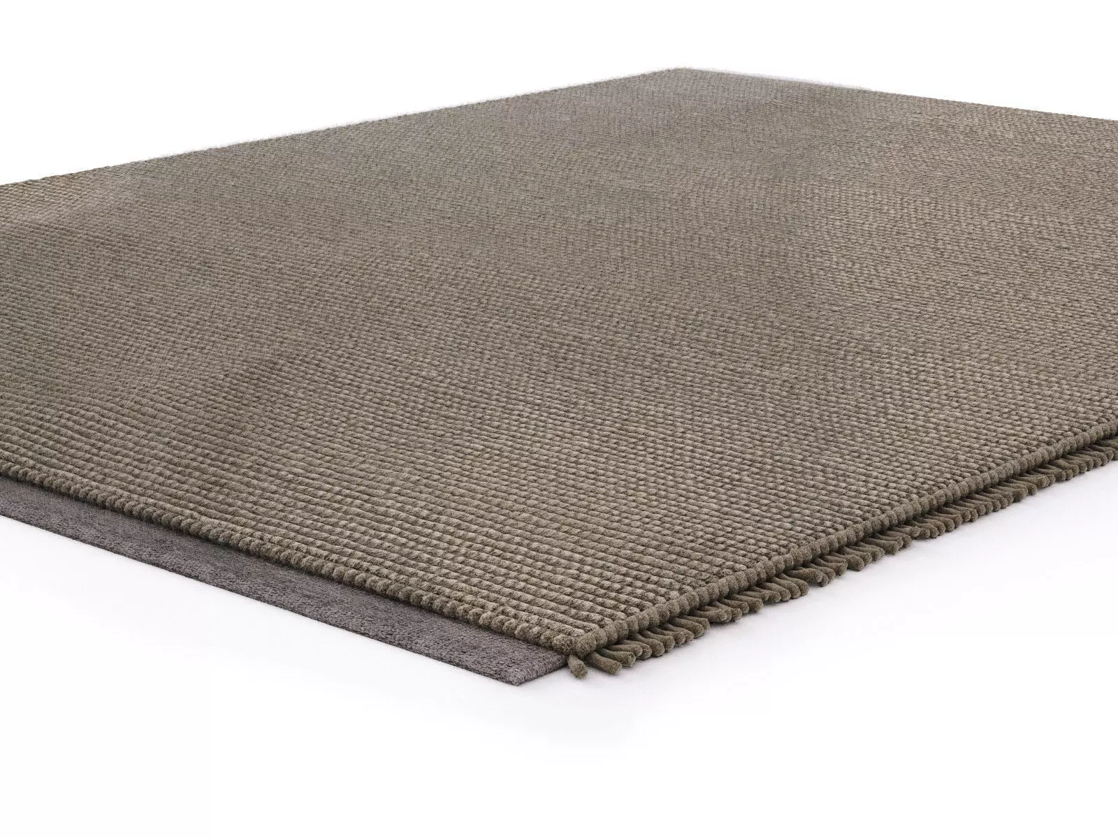Moss rug 3D model_0