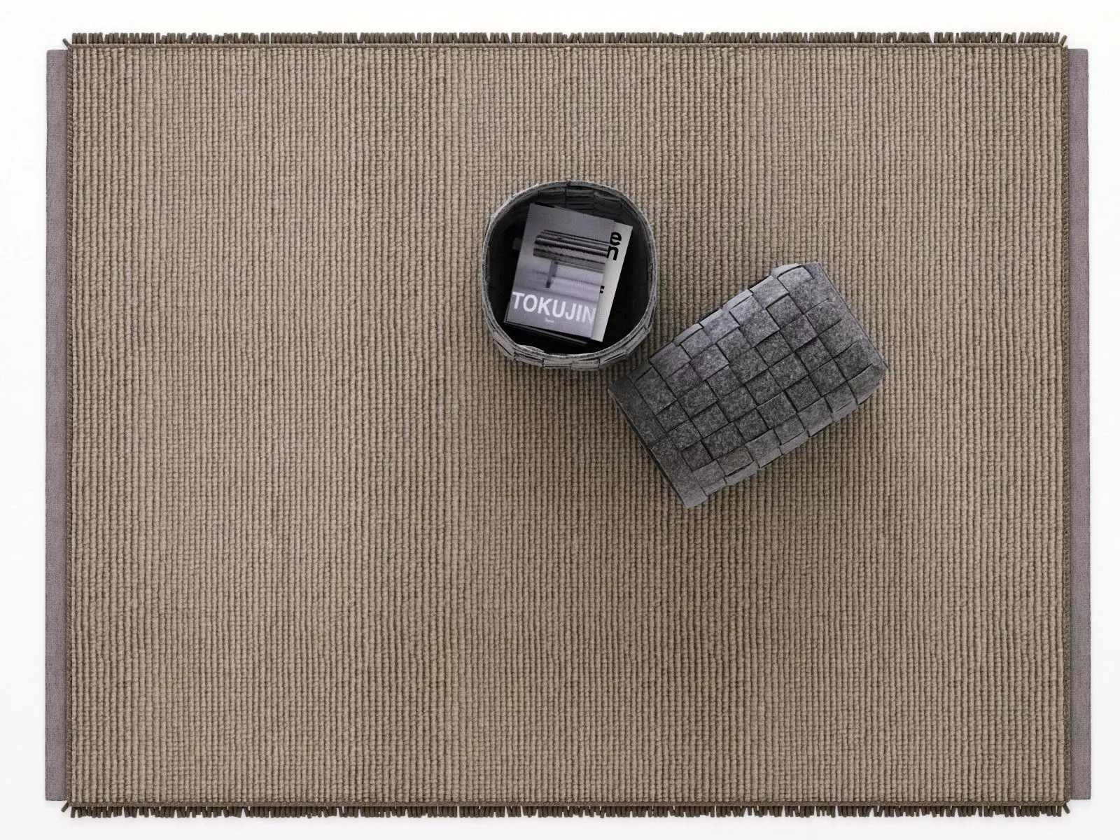 Moss rug 3D model_1