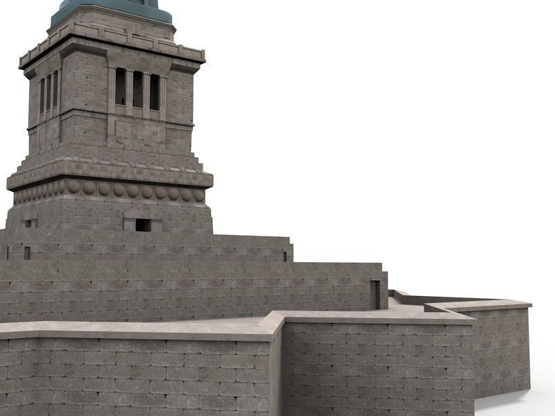 Statue of Liberty 3D model_5