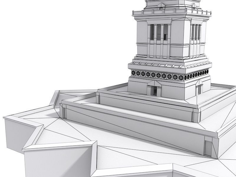 Statue of Liberty 3D model_8