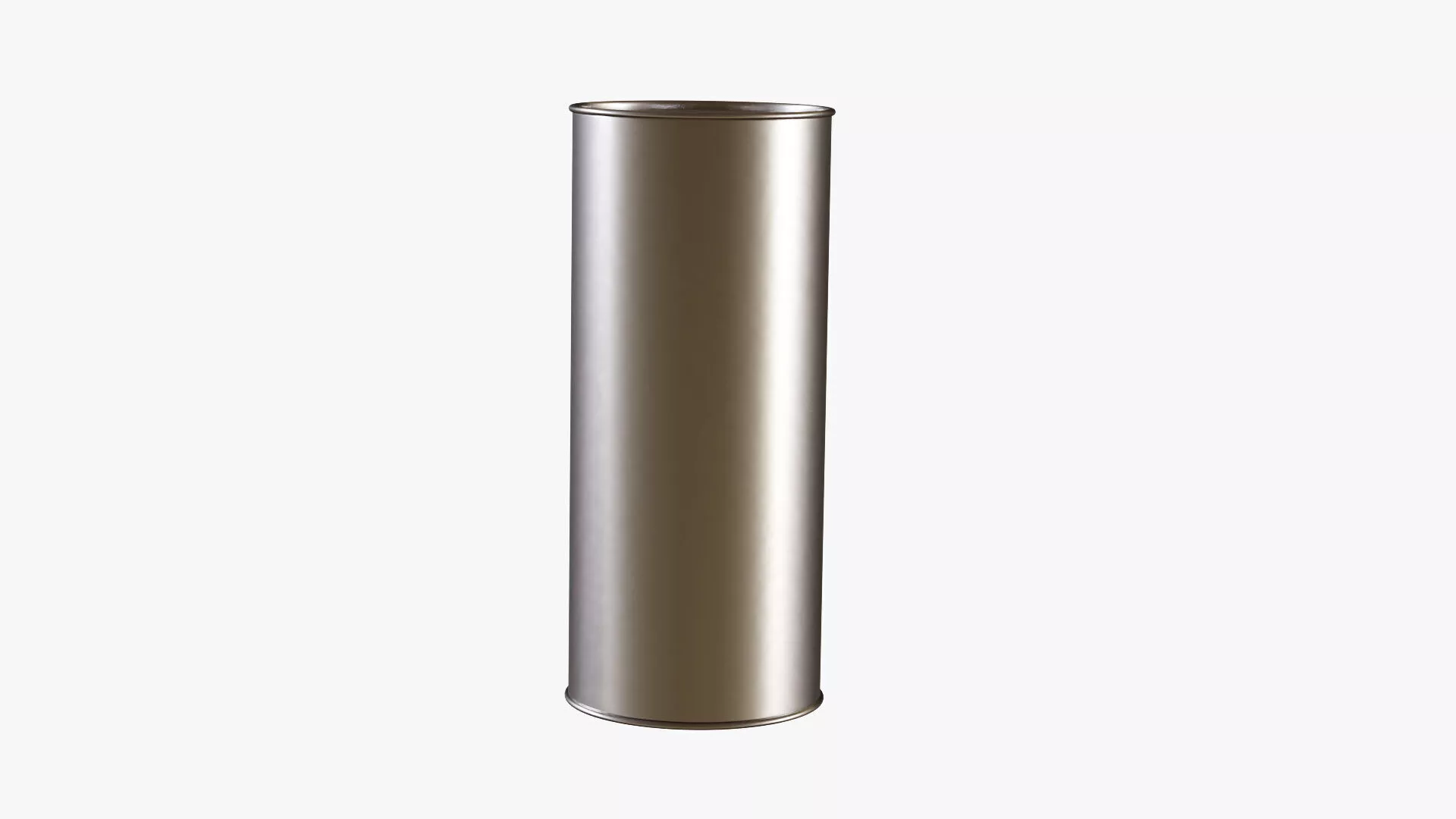 Metal Tube 1 Low-poly 3D model